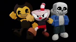 Dimensional Coalescence Mixed LMS: Bendy X Cuphead X Sans