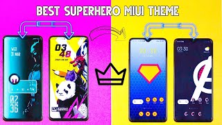 Superhero 3 Best MUI Theme | miui 12 themes | Top 3 Miui 12 Cool Themes | Miui Theme Customization screenshot 5