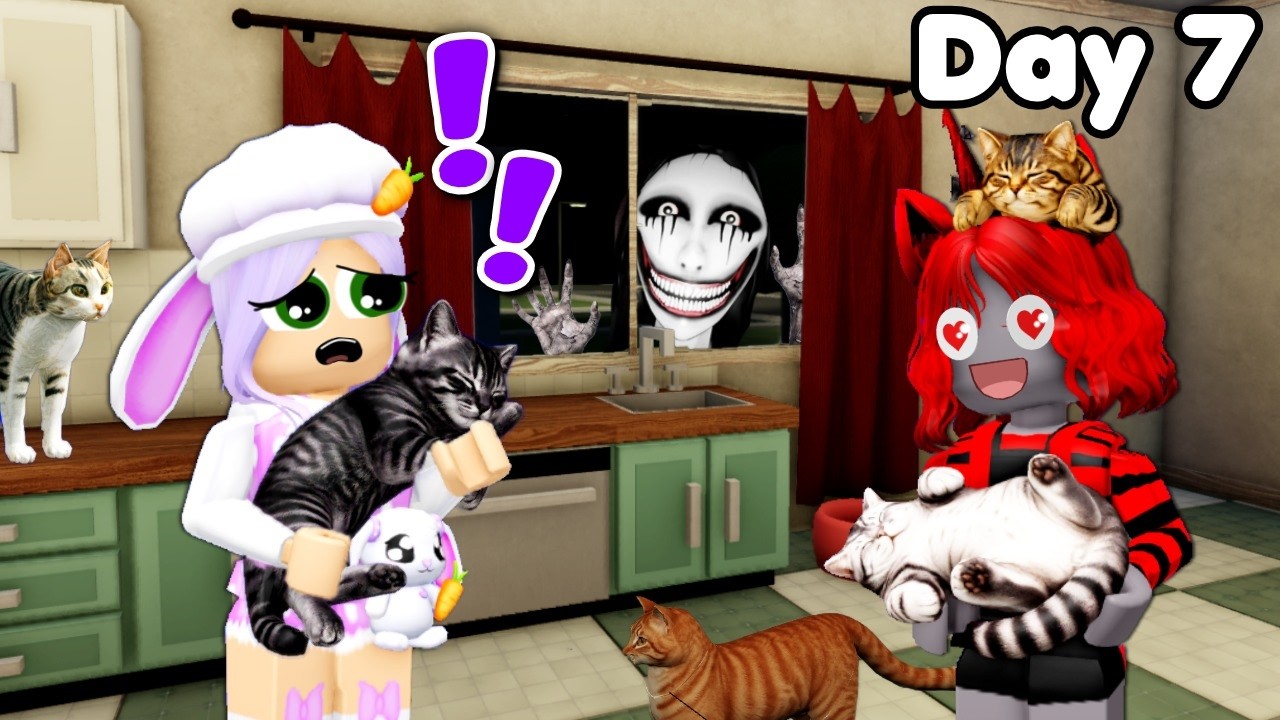 7 Days Cat Sitting GONE WRONG With Moody! (Roblox)