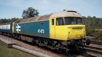Train Simulator 2022: Route Learning: West Cornwall Local Large Logo Class 47