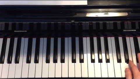 A Major Scale, 2 octave, contrary motion