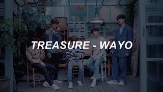 [with video] TREASURE - 'WAYO (왜요)' Easy Lyrics