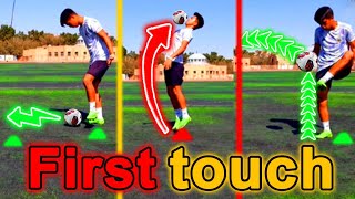 Let's improve your first touch | 4 drills to improve first touch of football.