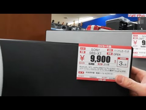 Video Loa Bluetooth cũ Nhật Bản đẹp mê ly/ Viết Phú JP - youtube