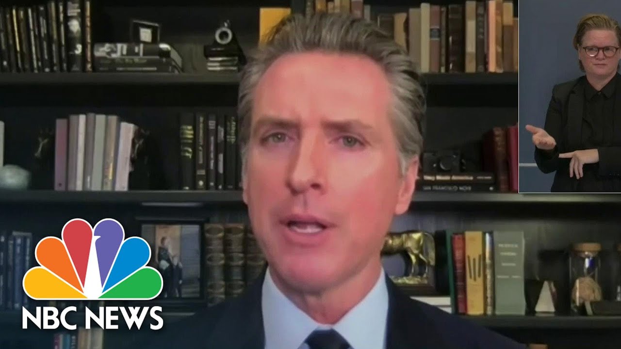 California Governor Warns Stay-At-Home Order For Most Of State Could Be Imminent | NBC News NOW