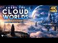 Among the Cloud Worlds — Ambient Music & Journey Through Celestial Horizons | 4K