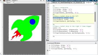 MATLAB Arduino Tutorial 18 - 2D Animations in MATLAB using fill() - Scaling and Translation