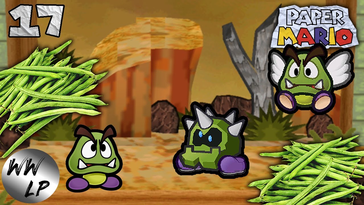 Paper Mario Part 17: Mean Green Beans