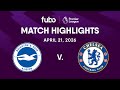 Brighton Vs Chelsea FC PREMIER LEAGUE HIGHLIGHTS Week 34 Fubo Canada 