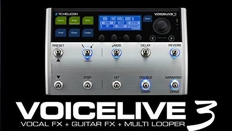 VoiceLive 3 - presented by Tom Lang