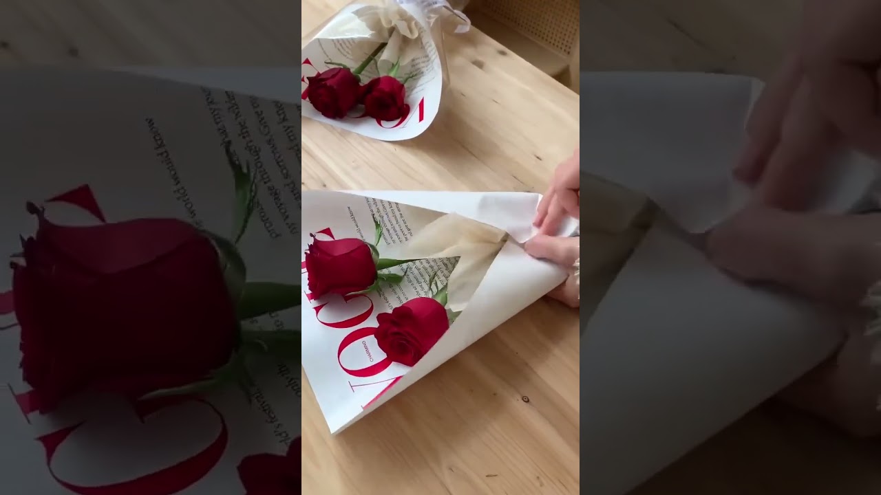 🌺🎁 Elevate your flower gifting game with BBJ WRAPS flower wrapping paper.