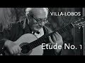 Etude No. 1 • Villa-Lobos • Andrés Segovia