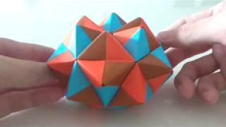 36 slips sonobe units - 6 pointed star base