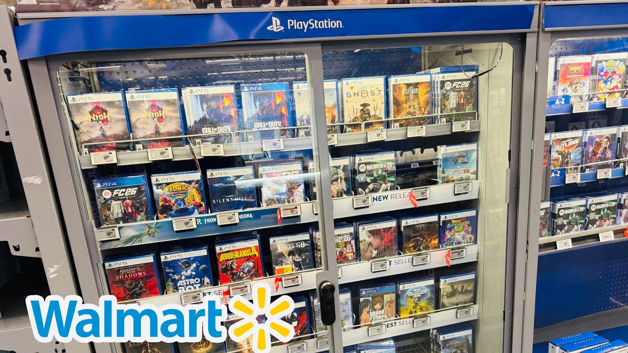 Walmart PlayStation PS5 PS4 Games 