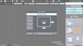 Events Clique Tutorial: How to Create a Floor Plan with Your Dimensions