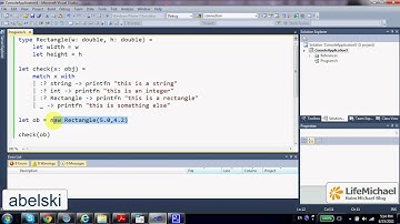 Performing Type Tests using Pattern Matching