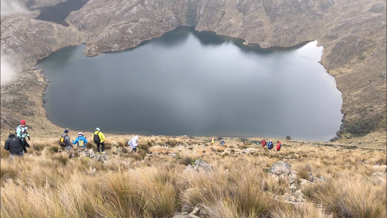 Hiking Mt. Church (Cerro Iglesias) amid calming sounds of nature Cajas Cuenca Ecuador