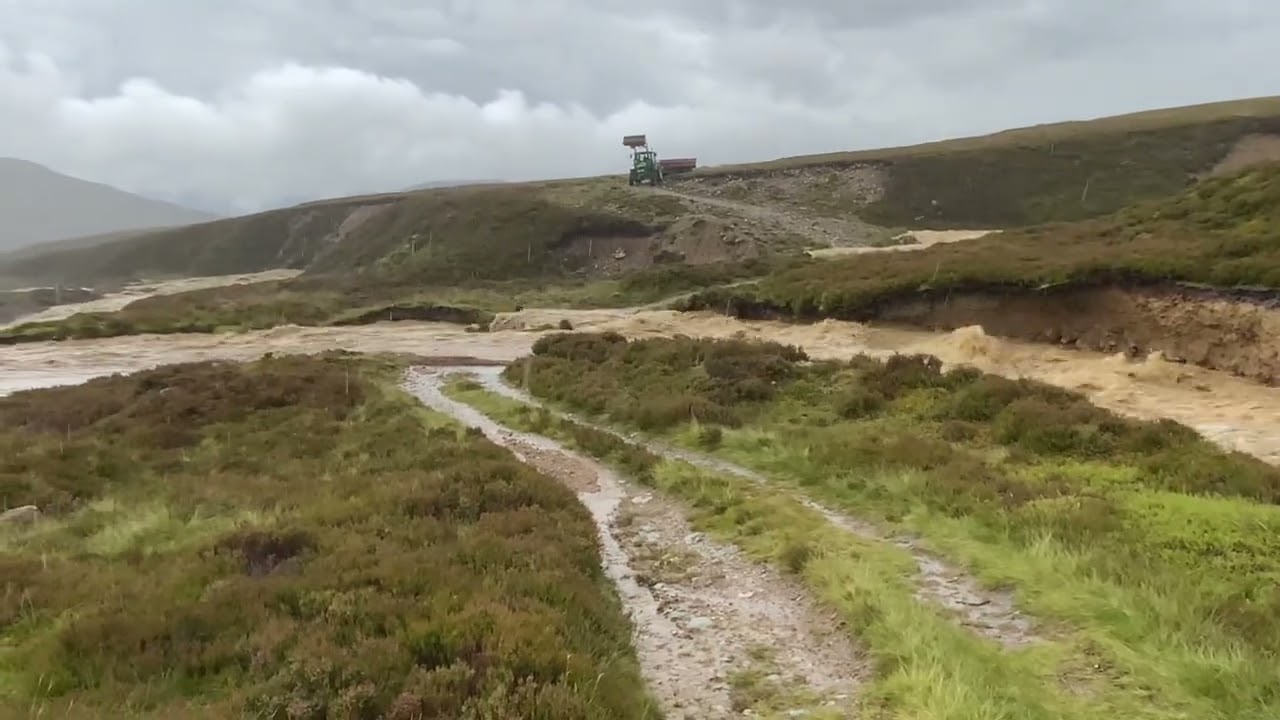 Invercauld flash flood