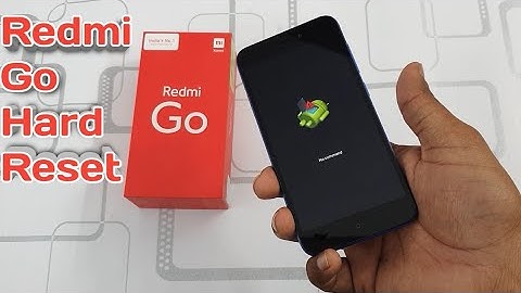 Redmi Go Hard Reset | Pattern unlock