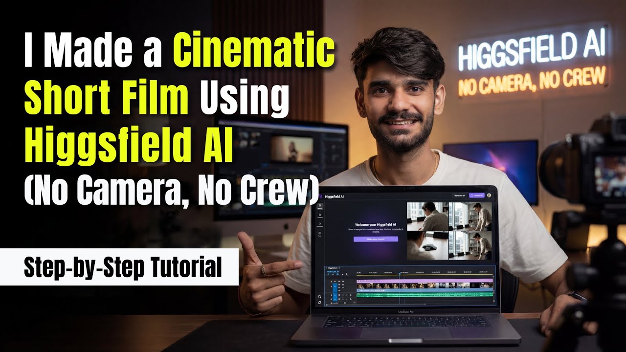 I Made a Cinematic Short Film Using Higgsfield AI (No Camera, No Crew) | Step-by-Step Tutorial