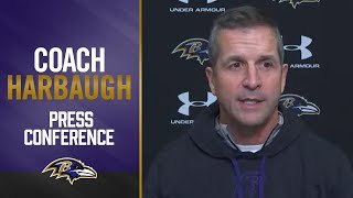 Lamar Jackson Will Practice, John Harbaugh 'Hopeful' He Plays Sunday | Baltimore Ravens