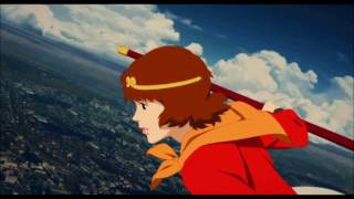 paprika (2006) Flying Scene  [HD]