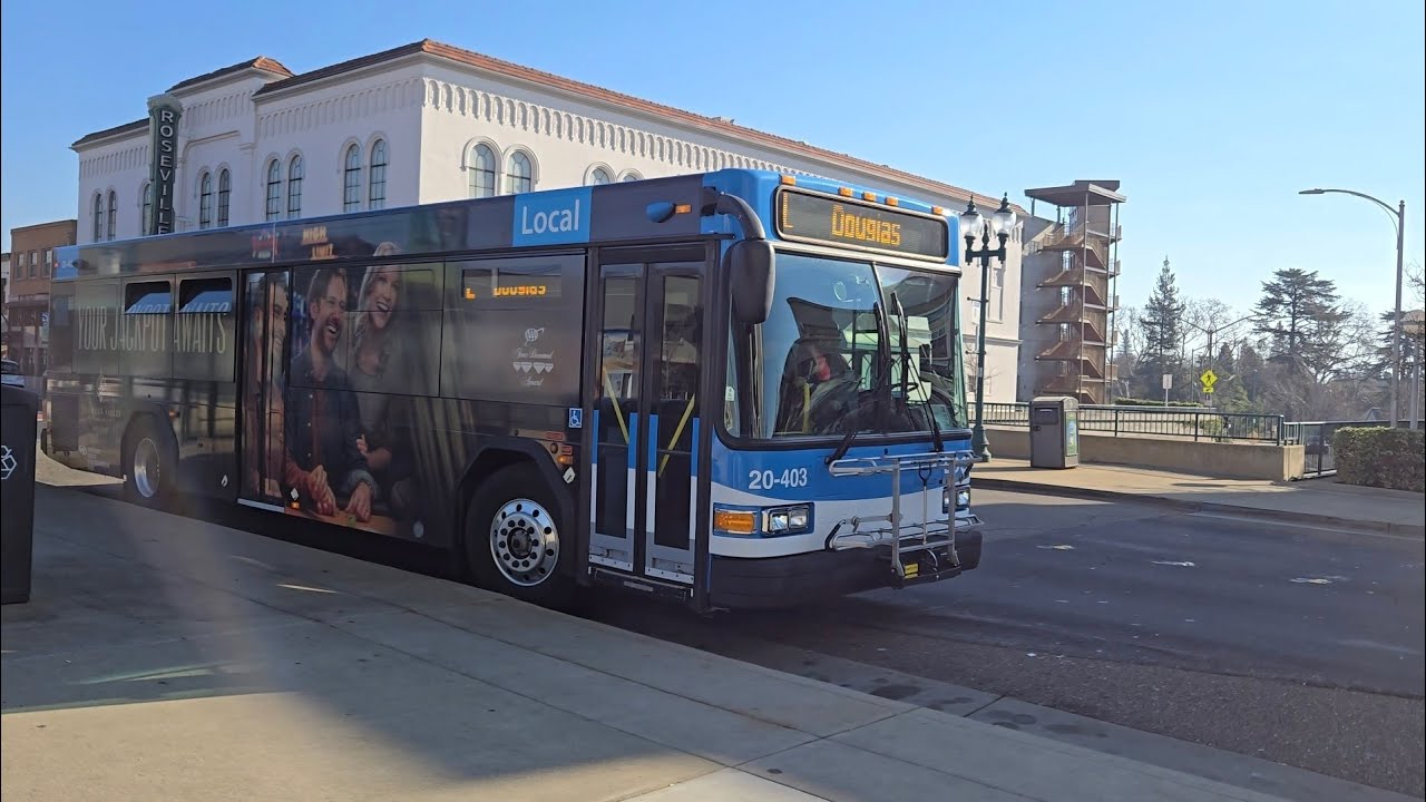 (4-Minute Preview Trailer) Transit Action EP-2  Buses in Downtown Roseville