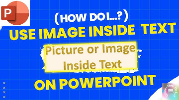 Add Image or Texture to Text on PowerPoint - Easy and Beginner Friendly