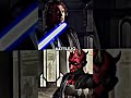 Knightfall Vader Vs Darth Maul | #starwars #shorts