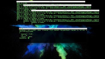 3.0 CREATING A PRIVATE NETWORK  b) 3 nodes part V Confirming the peer nodes