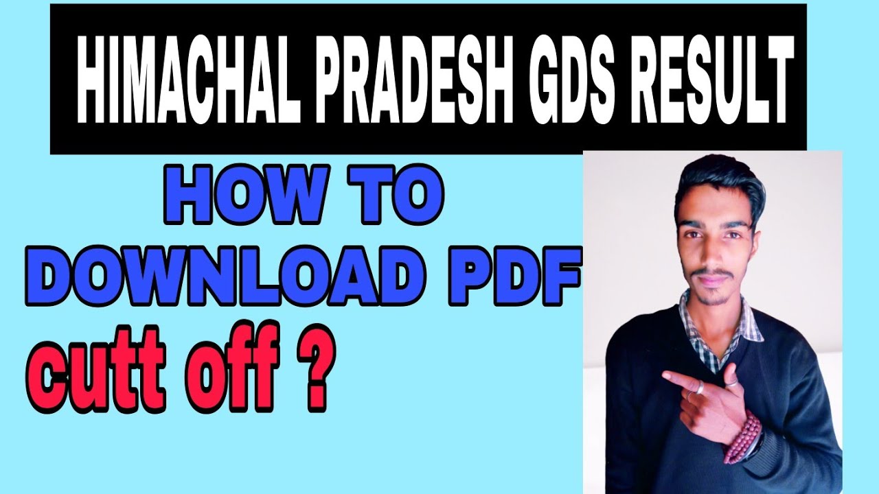 HIMACHAL PRADESH GDS RESULT OUT !! HP GDS PDF || HP GDS RESULT 2021 IN PDF