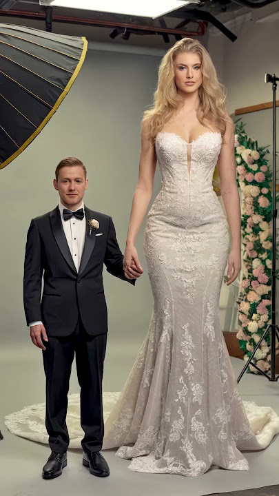 The Unforgettable Wedding of the World's Tallest Woman - Tall Girlfriend high heels #tallgirlfriend
