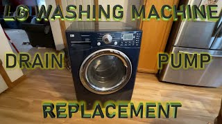 LG WASHING MACHINE DRAIN PUMP REPLACEMENT - DO IT YOURSELF & SAVE BIG!