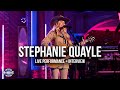 Stephanie quayle why do we stay interview  live performance  huckabees
