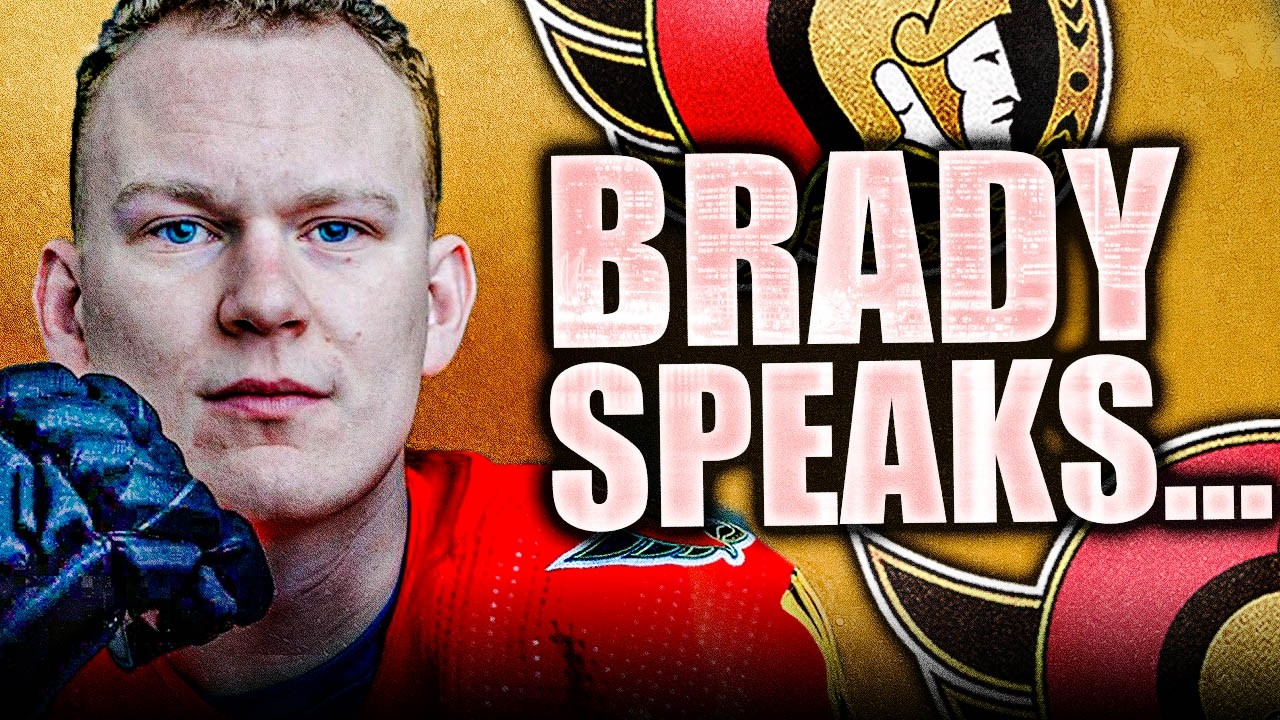 BRADY TKACHUK ADMITS FRUSTRATION: OTTAWA SENATORS CAPTAIN SPEAKS OUT ON ...