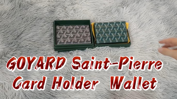 Goyard Goyard St Pierre Green Wallet