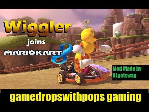 mario kart wii custom character wiggler mario kart wii custom character wiggler