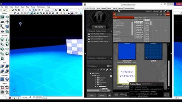 UDK 60 Second Tutorial: Importing and using a custom texture