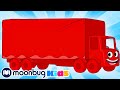 My Big Red Truck - My Magic Pet Morphle | Truck Cartoons For Kids | Moonbug Kids