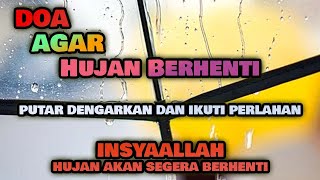 Selawat Doa Zikir Agar Hujan Berhenti