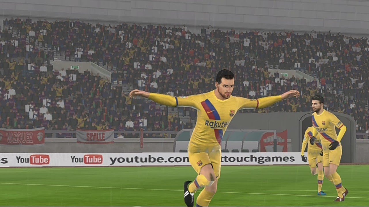 Seville Vs Barcelona | Dream League Soccer 2019 - YouTube