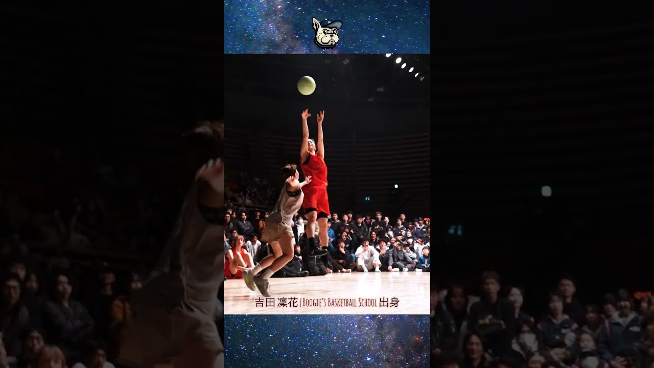 【TSC】でBoogie’s Basketball School出身の吉田凛花が会場をロックオン🔐💥💥#Boogiesbasketball #バスケットボール