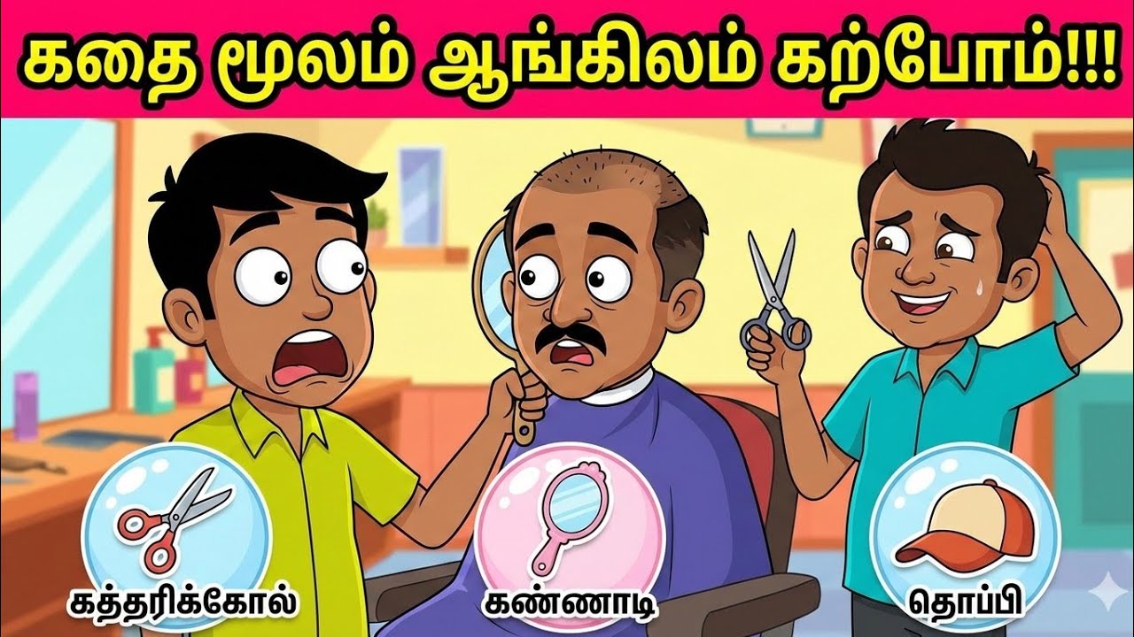 கதை மூலம் ஆங்கிலம் கற்போம்! | Spoken English in Tamil. 