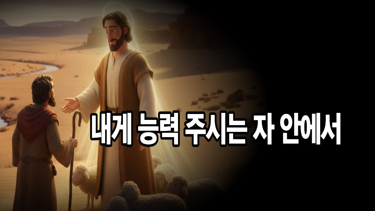 [빌립보서 4:11-13]내게 능력 주시는 자안에서 내가 모근 것을 할 수 있느니라