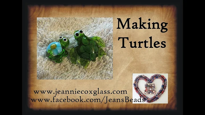 Making Glass Turtle Beads by Jeannie Cox