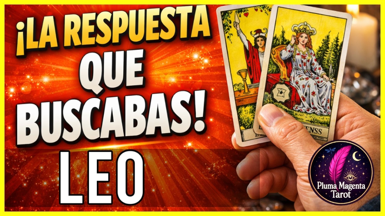 LEO ☀️QUIEN SE ALEJÓ HOY VIVE ATRAPAD@ POR LO QUE SIENTE POR TI!☀️ #LEO