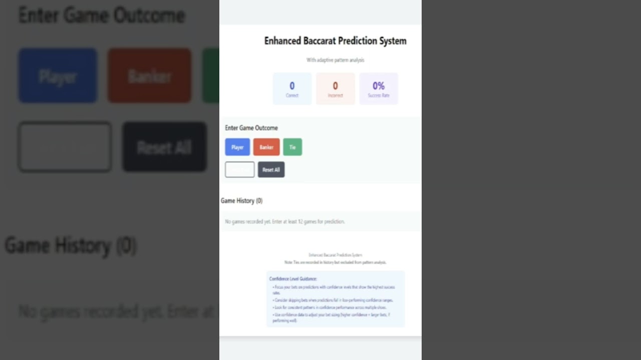 BaccPredict.  Winning Baccarat system. 