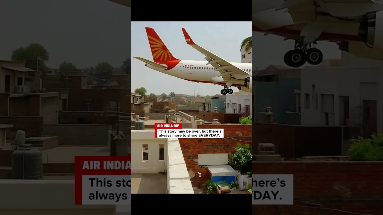 Real Footage Of Air India Plane Caught On Camera Crash New Video Viralvideo Yt