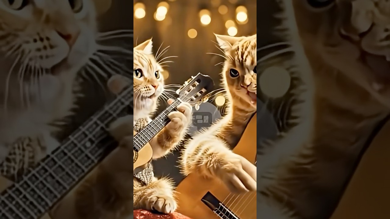 Bringing on the heartbreak-Def Leppard The4Meows tribute kitty cover aishort