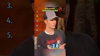 You'll never guess celebs' crush.#JustinBieber#MillieBobbyBrown